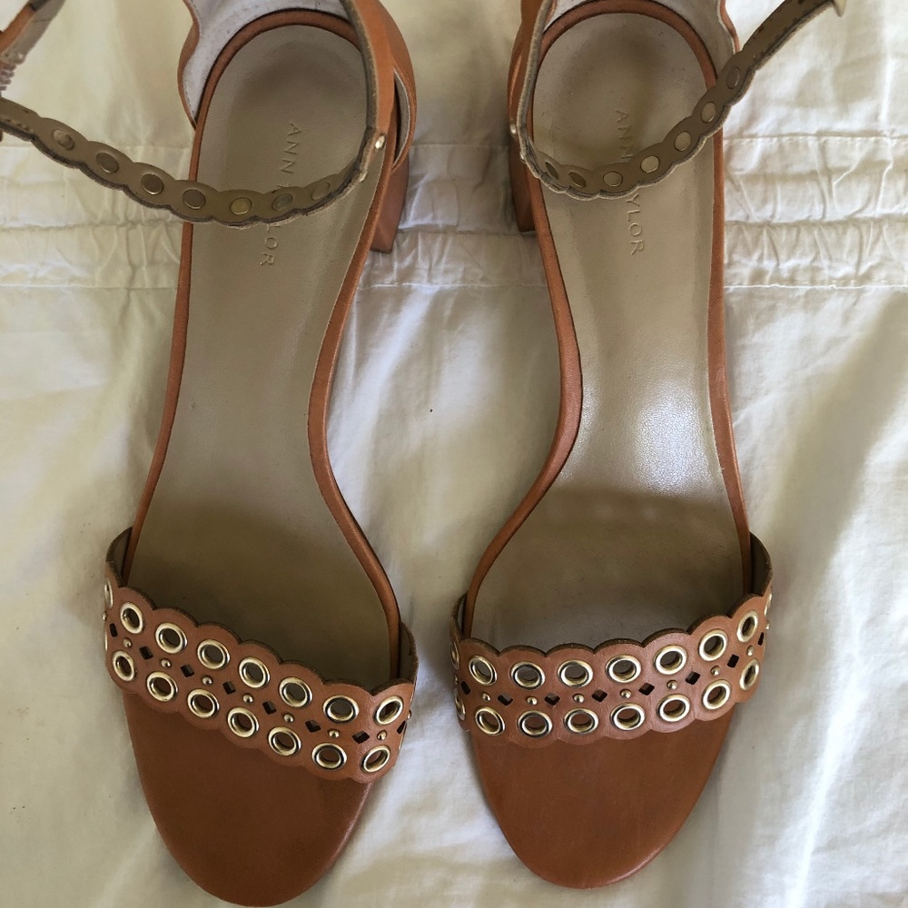 Gold Grommet Sandle